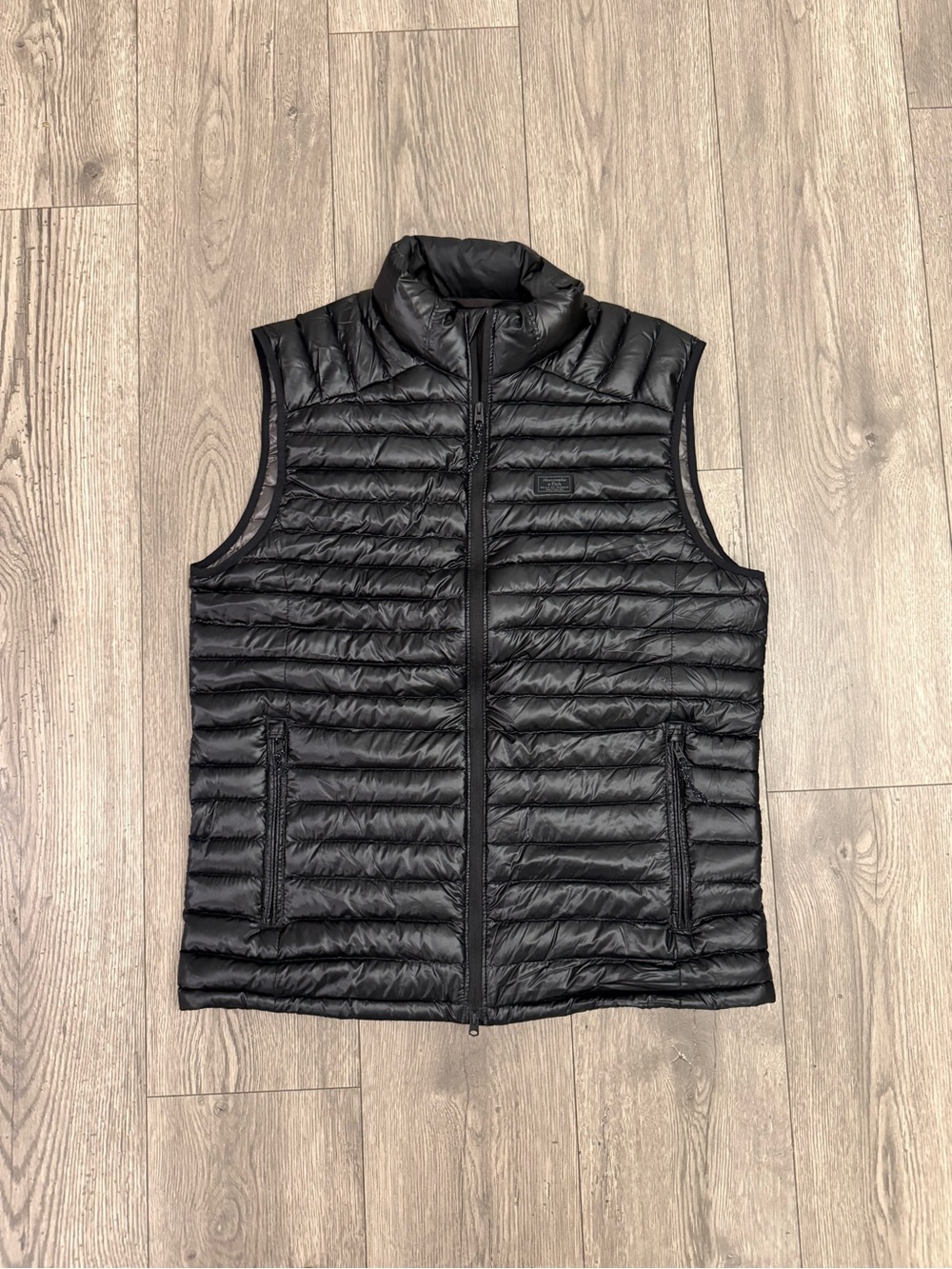 Abercrombie & Fitch Black 90% Down Puffer Full Zip Men’s Size: Medium Vest